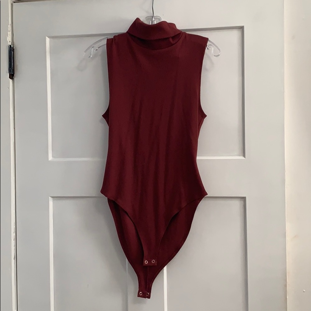 Turtleneck bodysuit